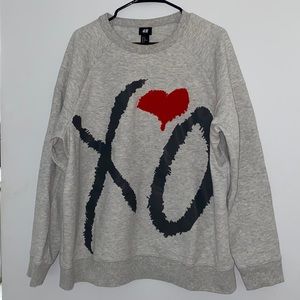 XL H&M The Weeknd crewneck